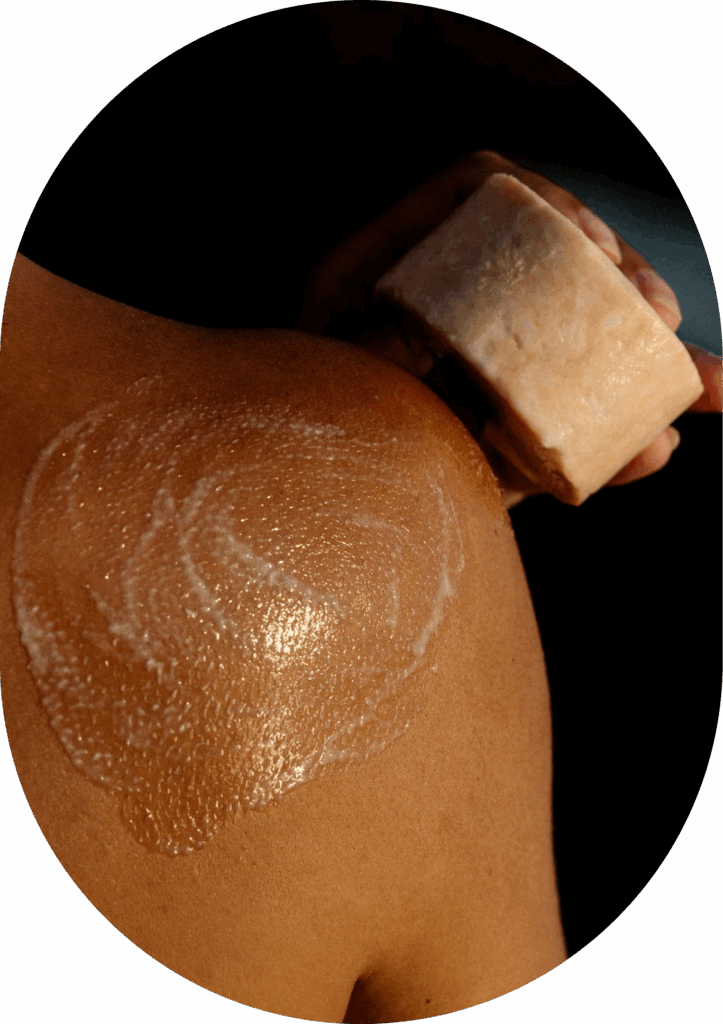 Spa at the Elene woman with luxury soap
