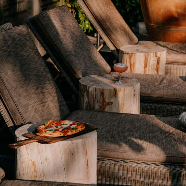 Poolside Dining